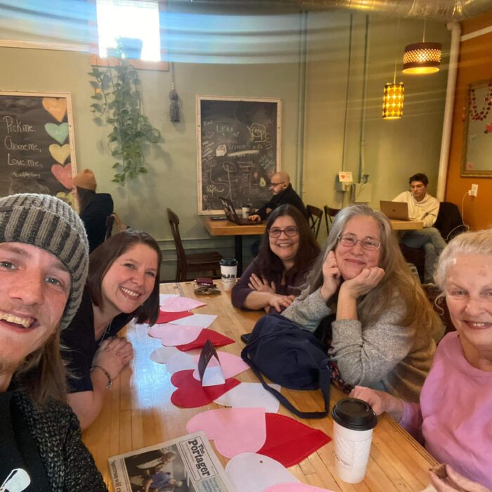 Members enjoying some time together