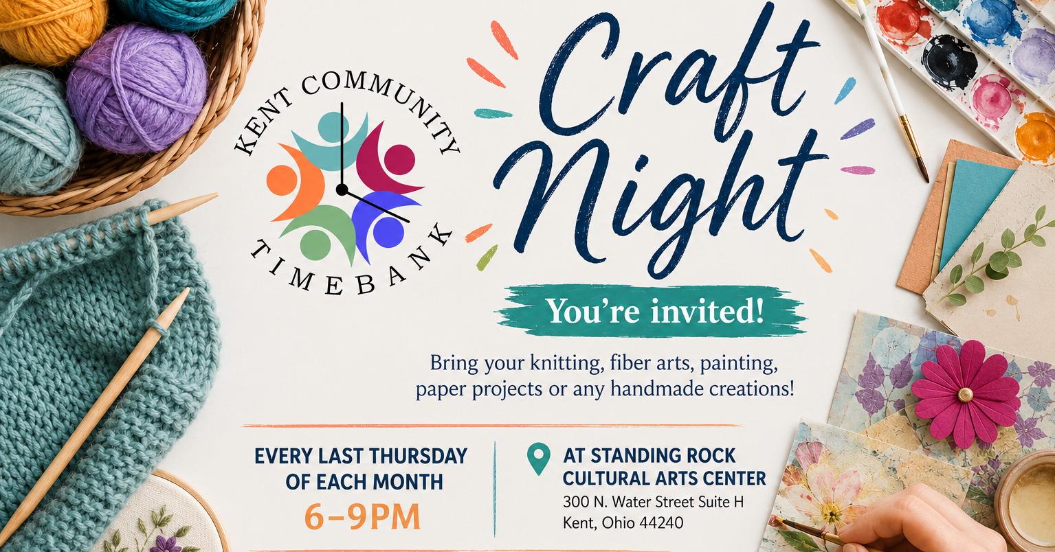 KCTB Craft Night - The Kent Community Timebank