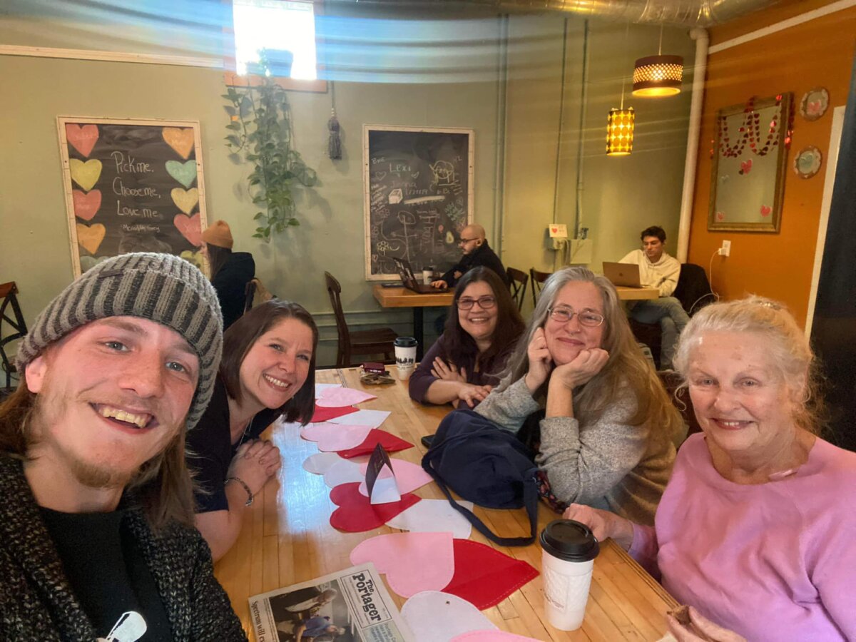 Members enjoying some time together
